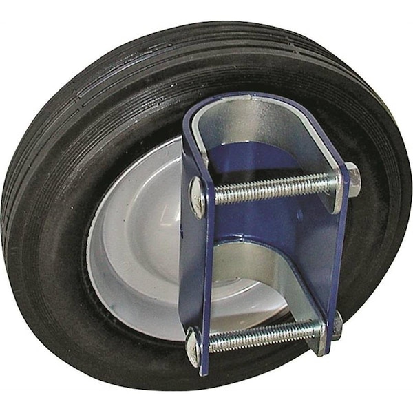 Classic Accessories 378034 Gate Wheel, for Use with 1.62 - 2 in. OD Round Tube Gates, 8 in., Blue VE2629684 - main